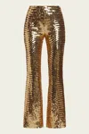 Simon Miller Robo Sequin Pant In Star Gold