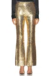 Simon Miller Robo Sequin Pant In Star Gold