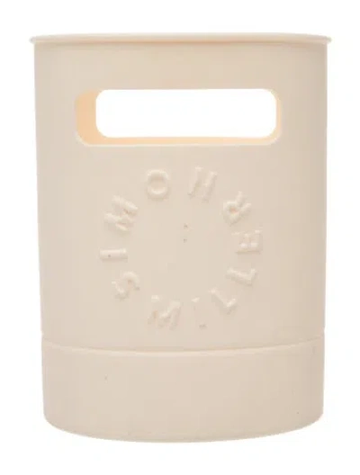 Pre-owned Simon Miller Rubber Top Handle Bag In Neutral