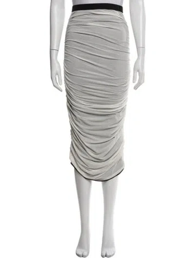 Pre-owned Simon Miller Ruffle Embellishment Midi Length Skirt In Multi