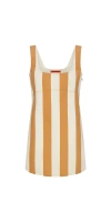 Simon Miller Sahara Striped Denim Dress