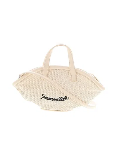 Pre-owned Simon Miller Satchel In Ivory