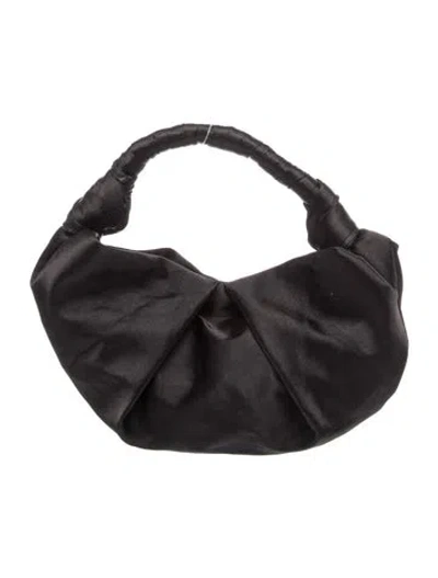 Pre-owned Simon Miller Satin Top Handle Bag In Black