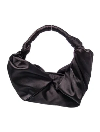 Pre-owned Simon Miller Satin Top Handle Bag In Black