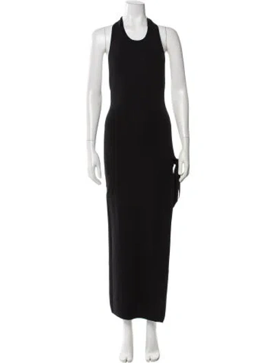 Pre-owned Simon Miller Scoop Neck Long Dress W/ Tags In Black