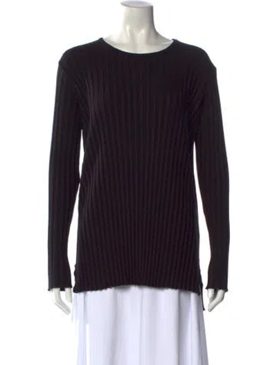 Pre-owned Simon Miller Scoop Neck Sweater In Black
