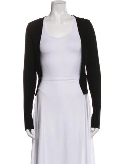 Pre-owned Simon Miller Scoop Neck Sweater In Black