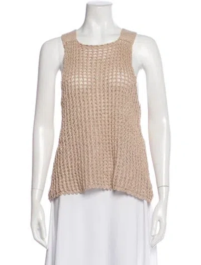 Pre-owned Simon Miller Scoop Neck Sweater In Neutral
