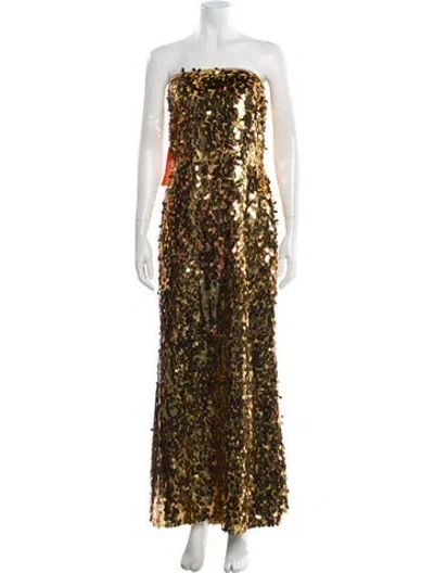 Pre-owned Simon Miller Sequin Long Dress W/ Tags In Multi