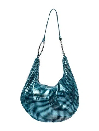 Pre-owned Simon Miller Sequins Hobo In Blue