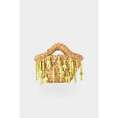 Simon Miller Simonmiller Beaded Shelly Bag In Brown