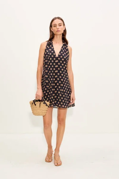 Simon Miller Simonmiller Gia Chiffon Mini Dress In Black