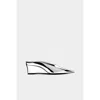 Simon Miller Simonmiller Pointed Gala Wedge In Silver In Silver