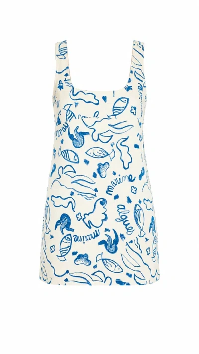 Simon Miller Simonmiller Sahara Denim Dress In Blue