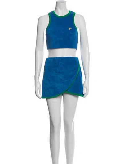 Pre-owned Simon Miller Skirt Set In Blue