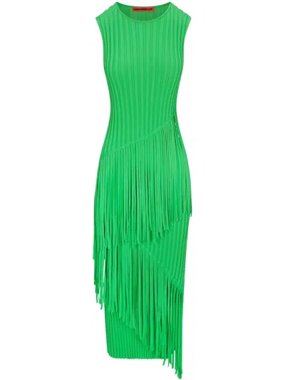 Simon Miller Spiral Midi Dress In Green