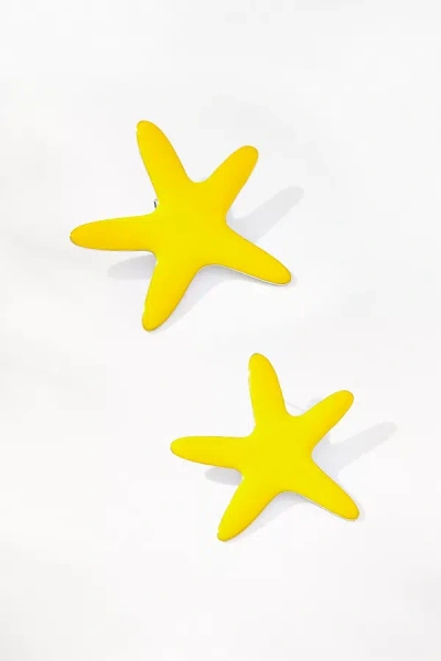 Simon Miller Starfish Earrings In Yellow