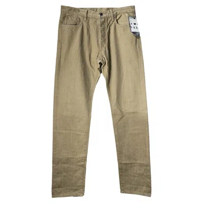 Simon Miller Straight-leg Jeans In Brown Cotton