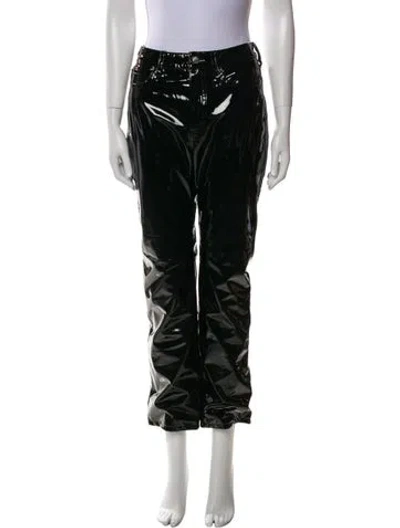 Pre-owned Simon Miller Straight Leg Pants In Black