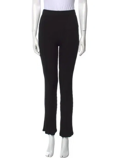 Pre-owned Simon Miller Straight Leg Pants In Black