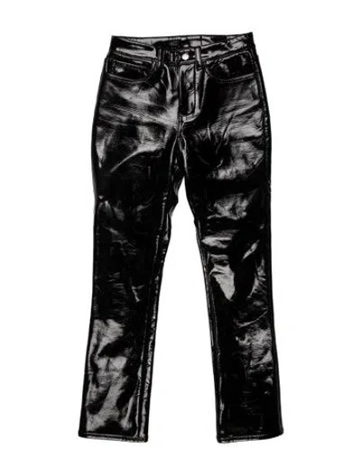 Pre-owned Simon Miller Straight Leg Pants In Black