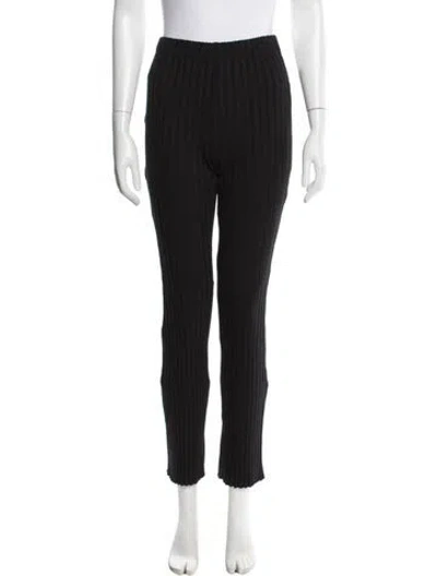 Pre-owned Simon Miller Straight Leg Pants In Black