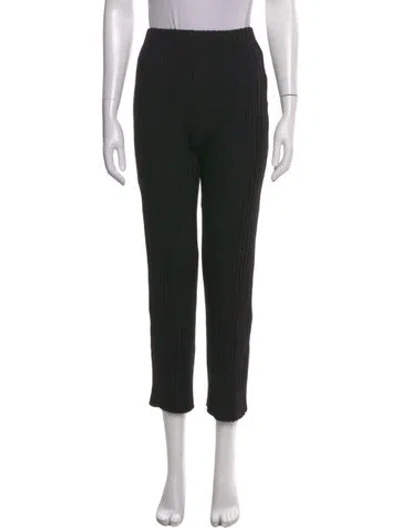 Pre-owned Simon Miller Straight Leg Pants In Black