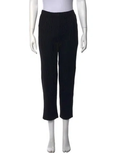 Pre-owned Simon Miller Straight Leg Pants In Black