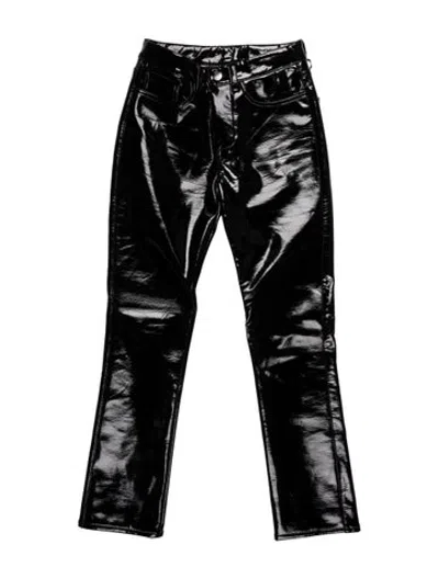 Pre-owned Simon Miller Straight Leg Pants In Black