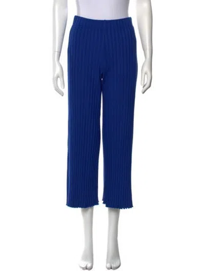 Pre-owned Simon Miller Straight Leg Pants In Blue