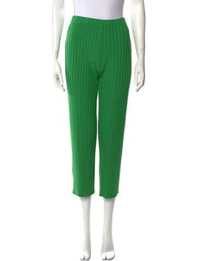Pre-owned Simon Miller Straight Leg Pants In Green