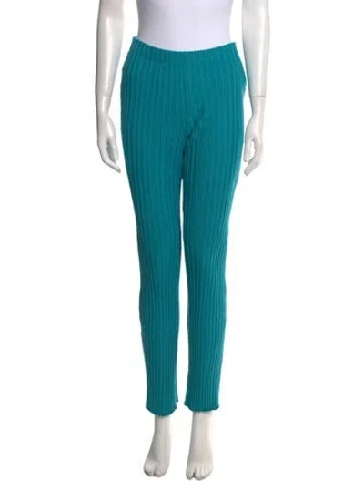 Pre-owned Simon Miller Straight Leg Pants In Green