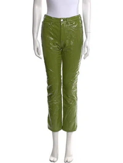 Pre-owned Simon Miller Straight Leg Pants In Green