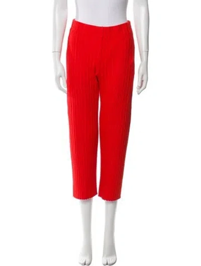 Pre-owned Simon Miller Straight Leg Pants In Orange