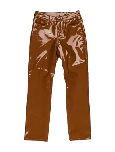 Pre-owned Simon Miller Straight Leg Pants In Orange