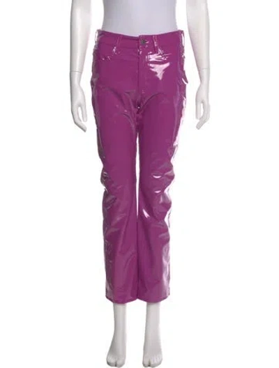 Pre-owned Simon Miller Straight Leg Pants In Purple