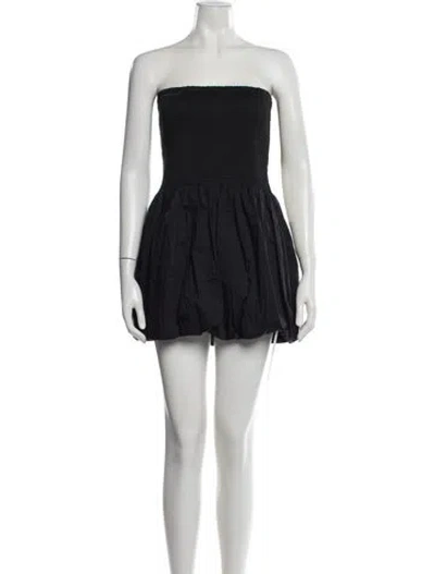 Pre-owned Simon Miller Strapless Mini Dress In Blue