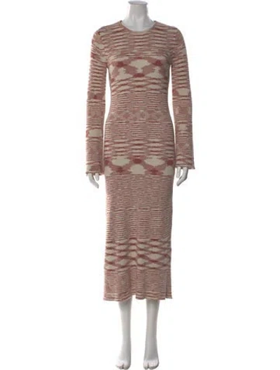 Pre-owned Simon Miller Striped Long Dress In Multi