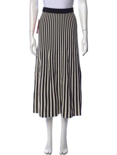 Pre-owned Simon Miller Striped Midi Length Skirt W/ Tags