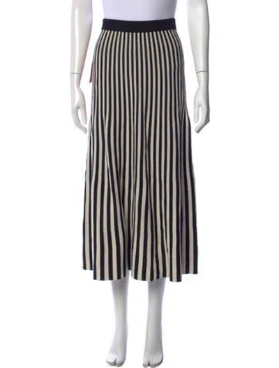 Pre-owned Simon Miller Striped Midi Length Skirt W/ Tags