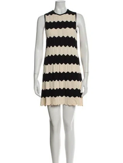 Pre-owned Simon Miller Striped Mini Dress In Multi