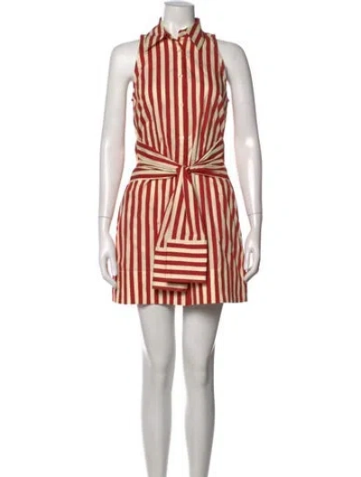 Pre-owned Simon Miller Striped Mini Dress W/ Tags In Multi
