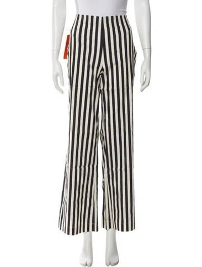 Pre-owned Simon Miller Striped Wide Leg Pants In Multi