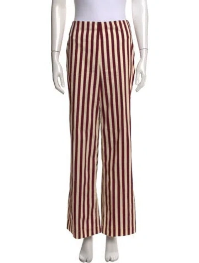 Pre-owned Simon Miller Striped Wide Leg Pants In Multicolor