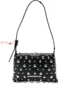 Simon Miller Studded Shoulder Bag In Black