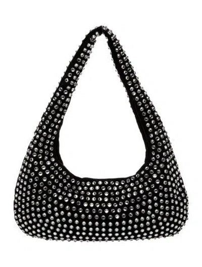 Pre-owned Simon Miller Suede Shoulder Bag In Black