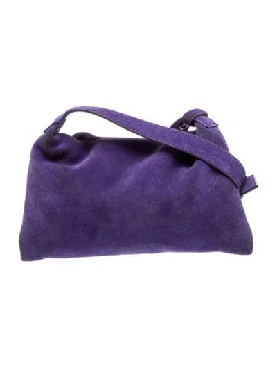 Pre-owned Simon Miller Suede Shoulder Bag In Purple