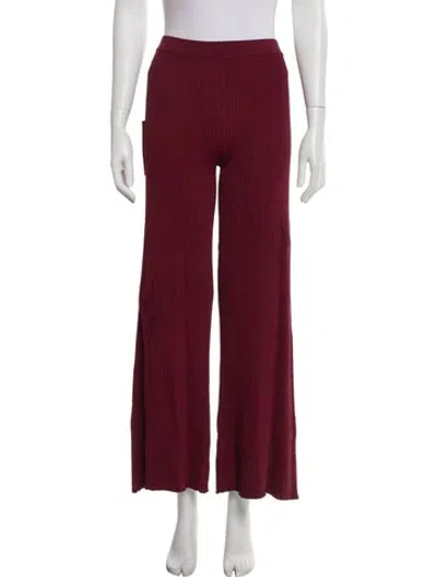 Pre-owned Simon Miller Sweatpants In Burgundy