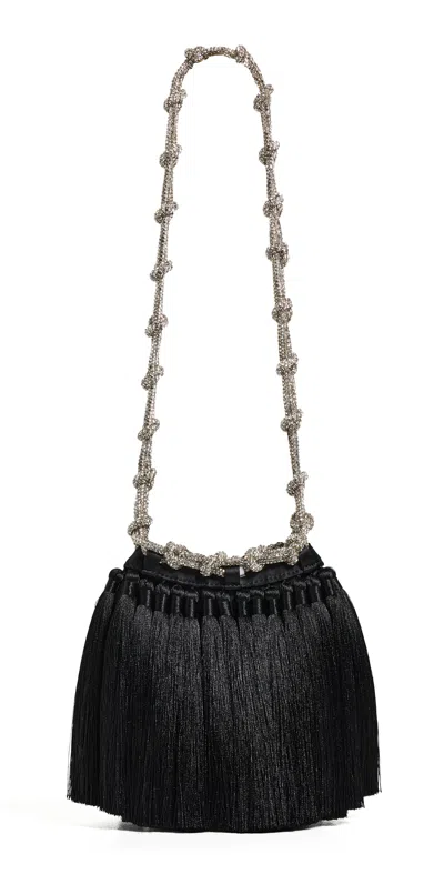 Simon Miller Tassel Evening Knotty Bag Black