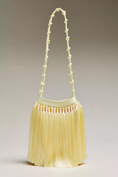Simon Miller Tassel Knotty Bag In Yellow